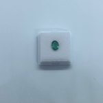 ESMERALDA DE ZAMBIA 7.8 x 5.9 x 3.6 M.M. OVALADA